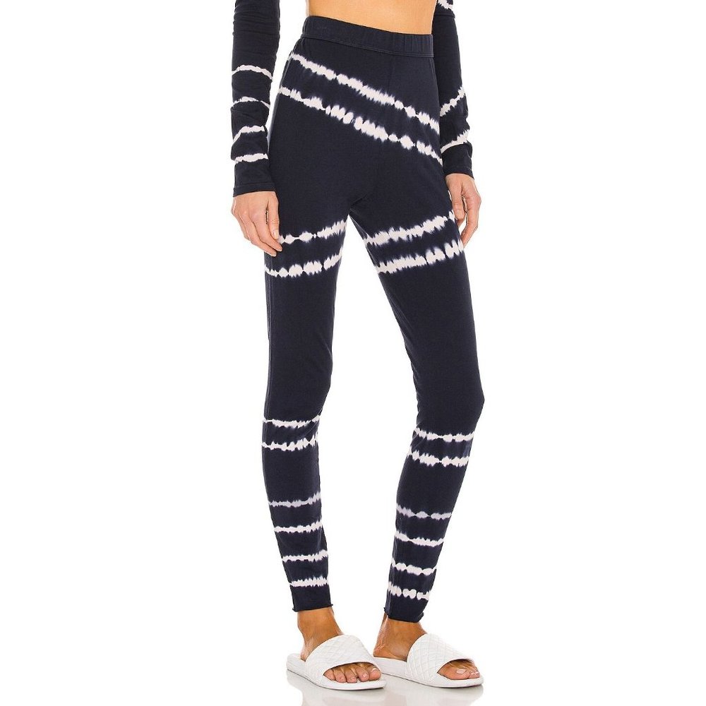 The Upside Leggings Women's Small Indigo Tie Dye Cotton Lounge Pants